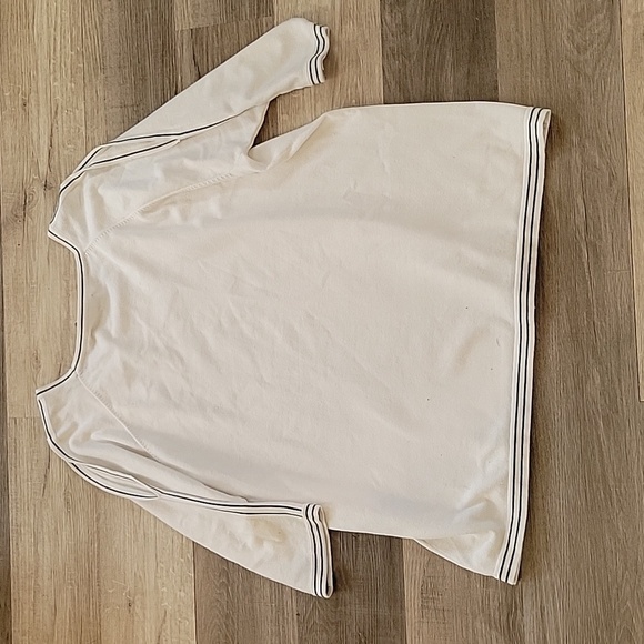 CJ Banks White Cold Shoulder Sweater Size 2X - Picture 4 of 9